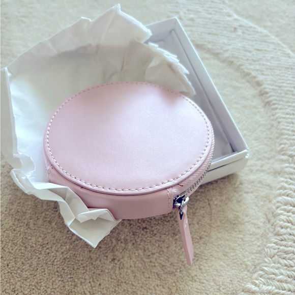 Baggu Circle Wallet Powder Pink - Picture 1 of 6